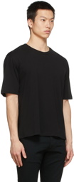 Saint Laurent Black Cotton T-Shirt