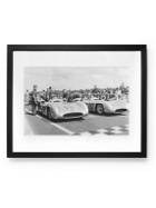 Sonic Editions - Framed 1954 French Grand Prix in Reims Print, 16&quot; x 20&quot;