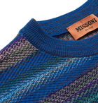 Missoni - Slim-Fit Striped Cable-Knit Wool-Blend Sweater - Multi