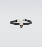 Alexander McQueen - Skull leather bracelet