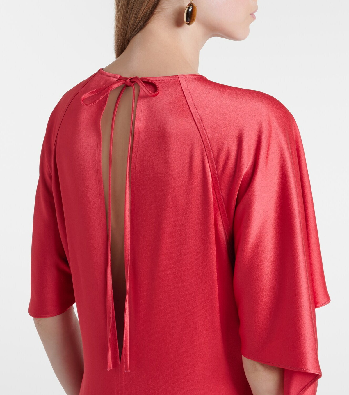 Stella McCartney Open-back satin gown