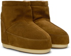 Moon Boot Brown Icon Low Nolace Boots