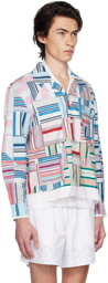 Bode Multicolor Patchwork Shirt