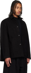 Toogood Black 'The Draughtsman' Shirt