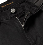 Nudie Jeans - Lean Dean Slim-Fit Tapered Organic Stretch-Denim Jeans - Men - Black