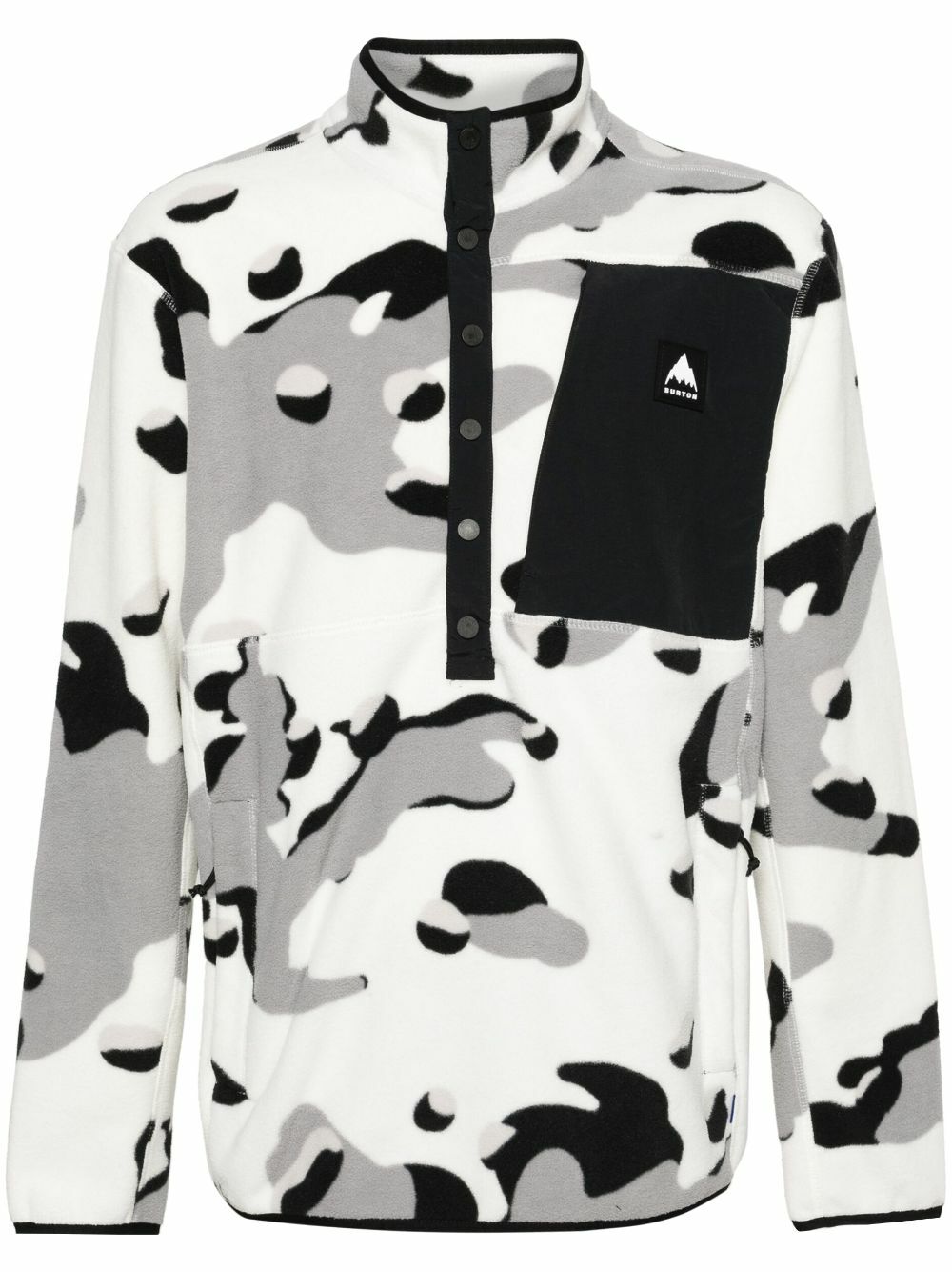 Burton White Cinder Fleece Pullover