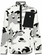 Burton White Cinder Fleece Pullover