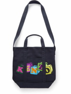 KENZO - Boke Boy Logo-Embroidered Cotton-Twill Tote Bag