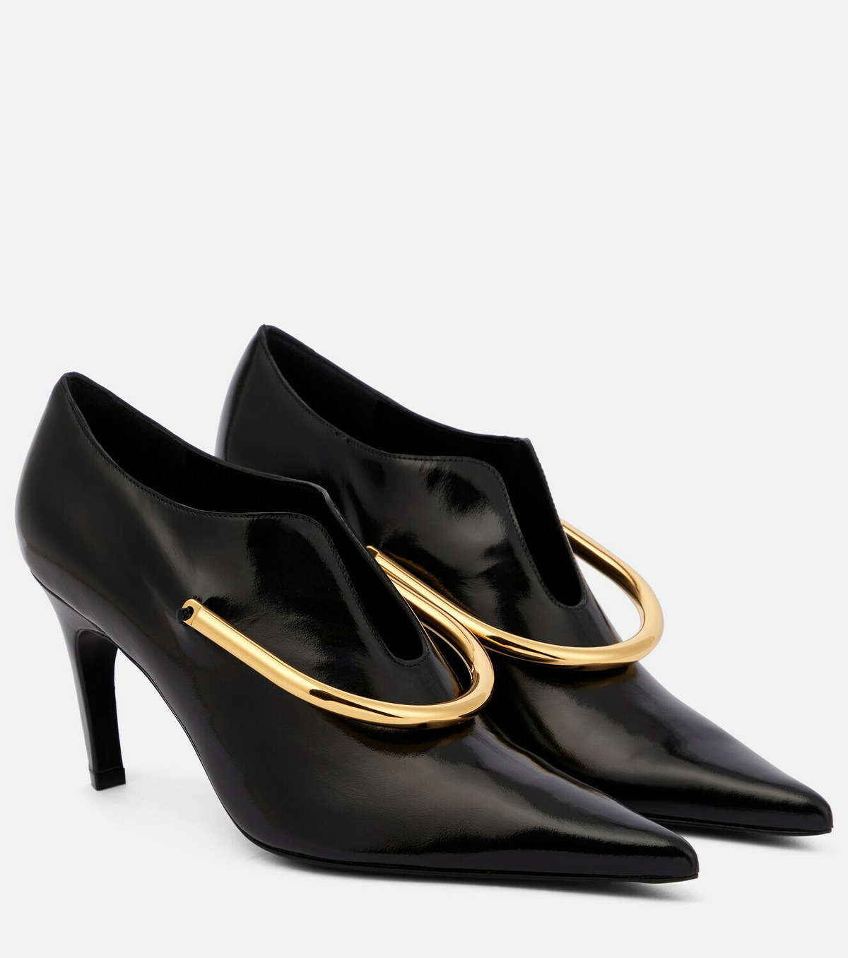 jil sander leather pumps