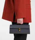 Savette Symmetry Slim leather top-handle bag