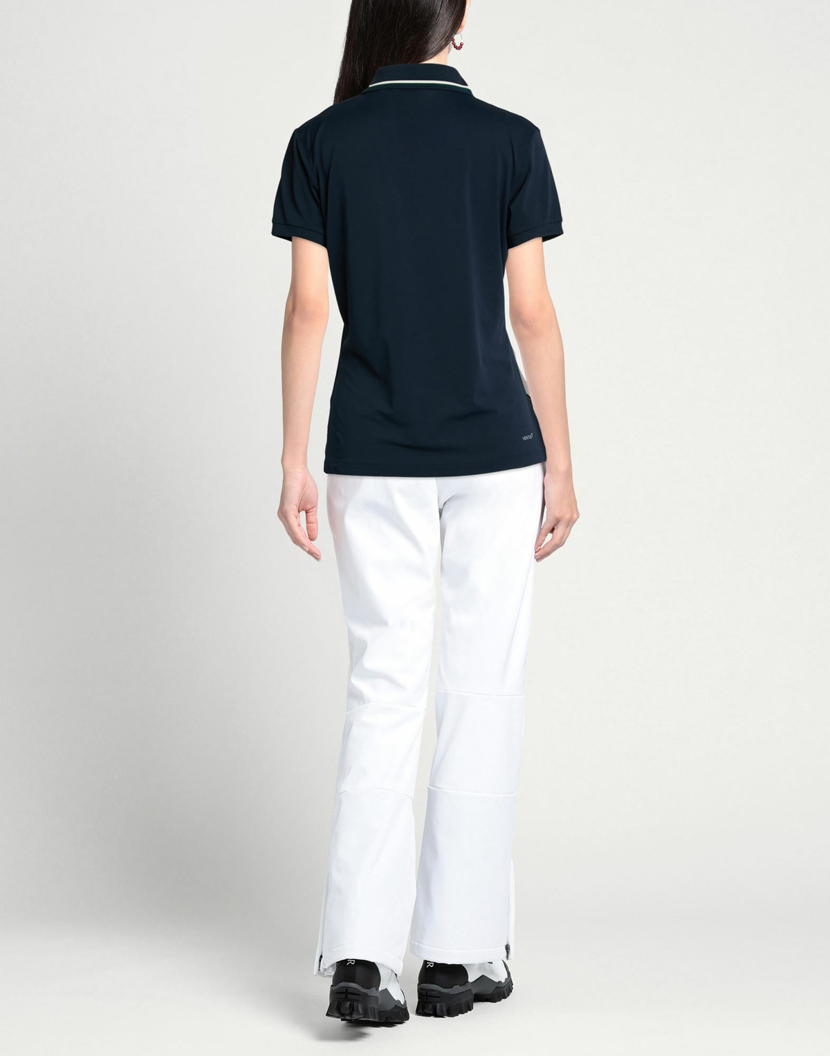 Ea7 Womens Polo shirt in Navy