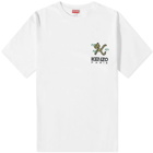 Kenzo Paris Men's Kenzo Oversized Tiger K Logo T-Shirt in White