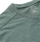 J.Crew - Slub Cotton-Jersey Henley T-Shirt - Green