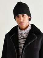 Johnstons of Elgin - Ribbed Cashmere Beanie