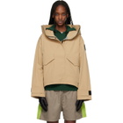 Canada Goose Beige 'Black Label' Tofino Rain Jacket