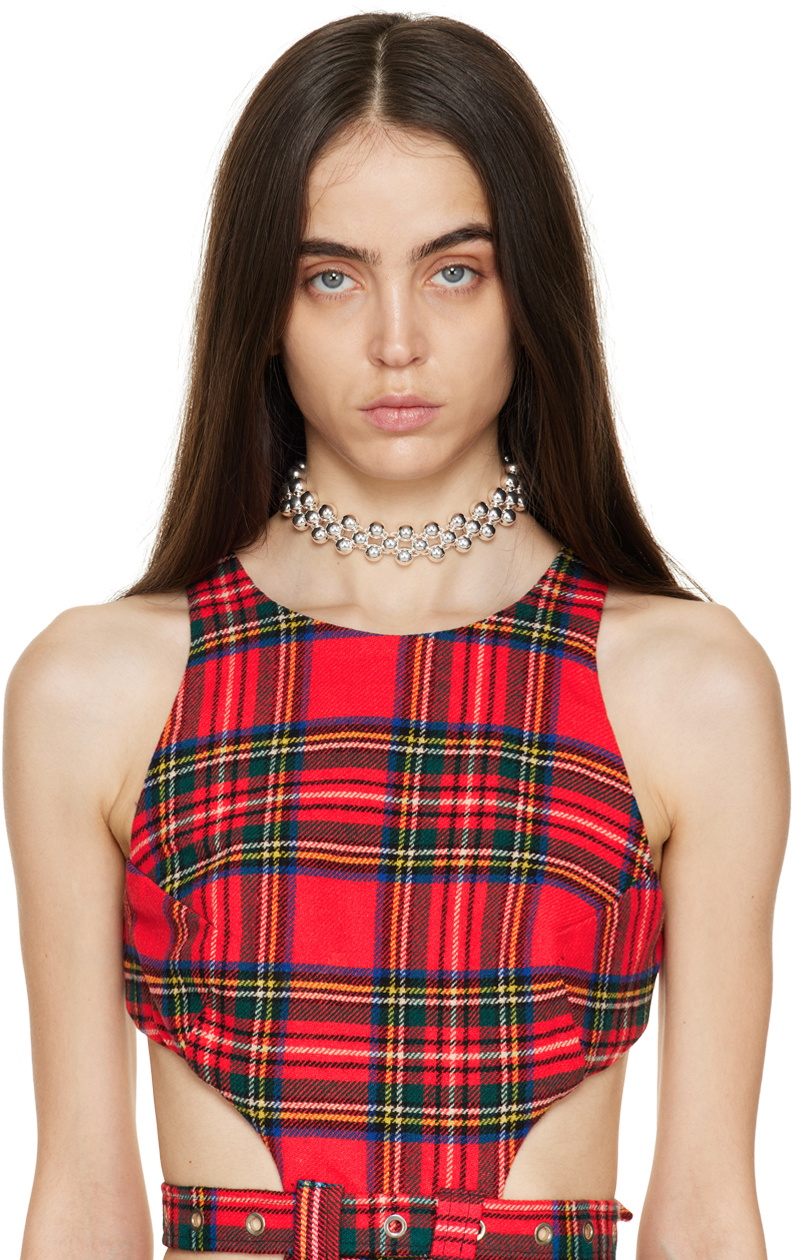 Lorette Colé Duprat Silver Trinity 6 Choker