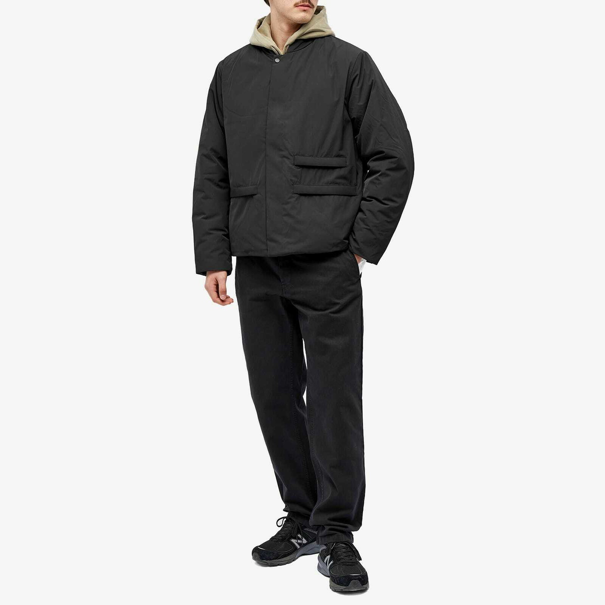 Norse Projects Men's Ryan Military Bomber Jacket in Black Norse