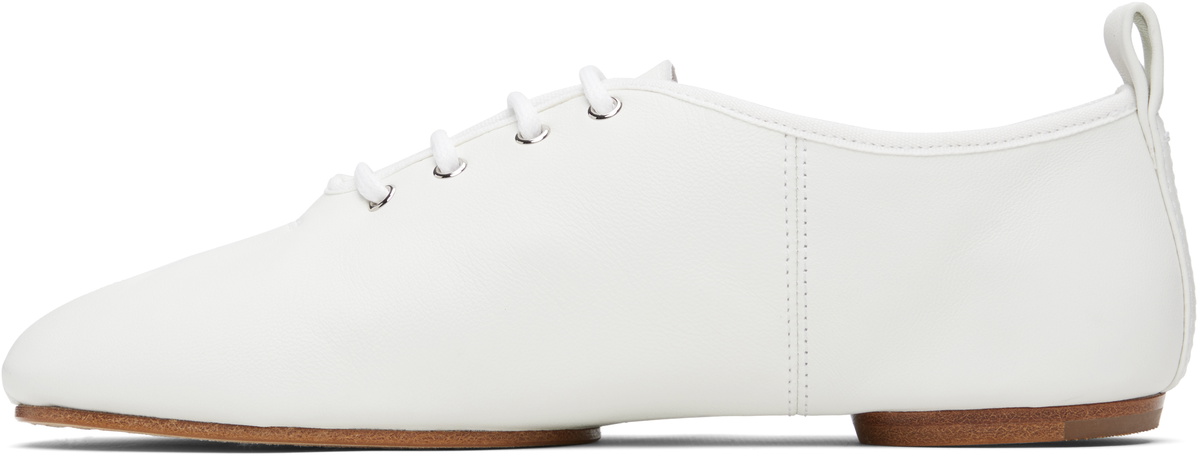 Maison Margiela White Tabi Jazz Lace-Up Derbys