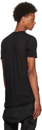 Rick Owens Black Basic T-Shirt