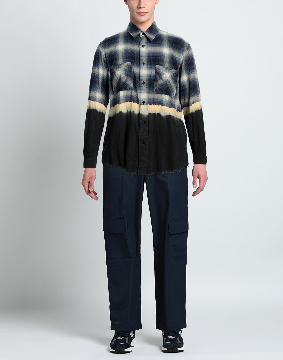 Amiri Mens Shirt in Navy