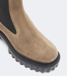 Hogan H700 suede ankle boots