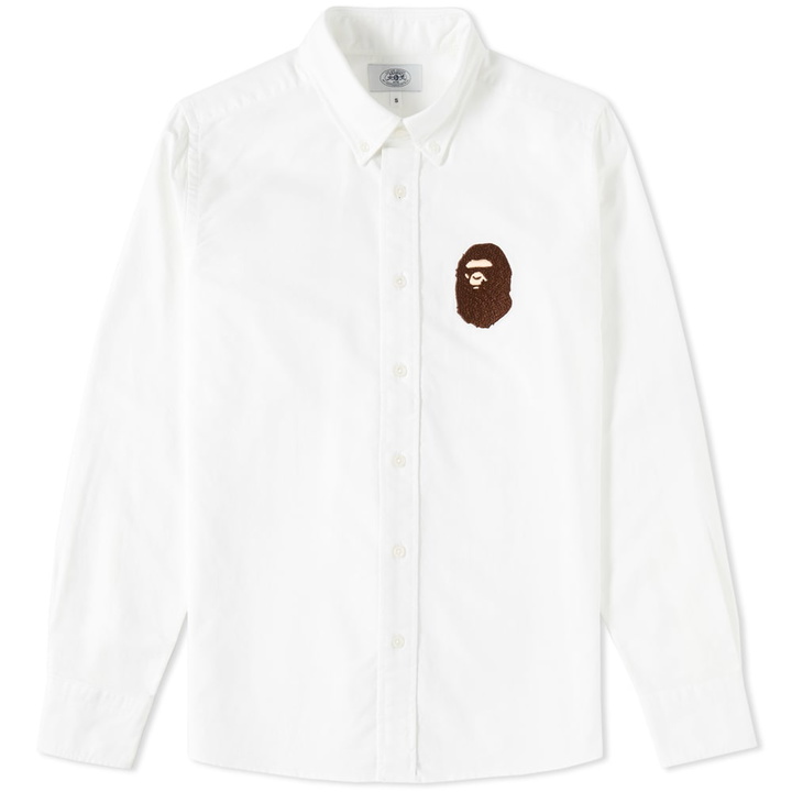 Photo: A Bathing Ape Large Ape Head Oxford Shirt