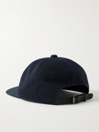 BEAMS PLUS - Herringbone Cotton Baseball Cap - Blue