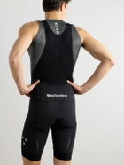 Pas Normal Studios - Mid Logo-Print Polartec® Power Wool™ Cycling Base Layer - Gray
