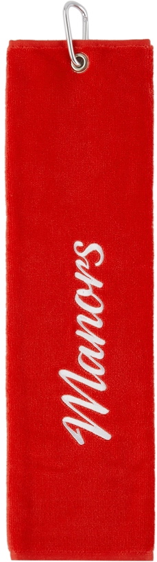Photo: Manors Golf Red Cotton Towel