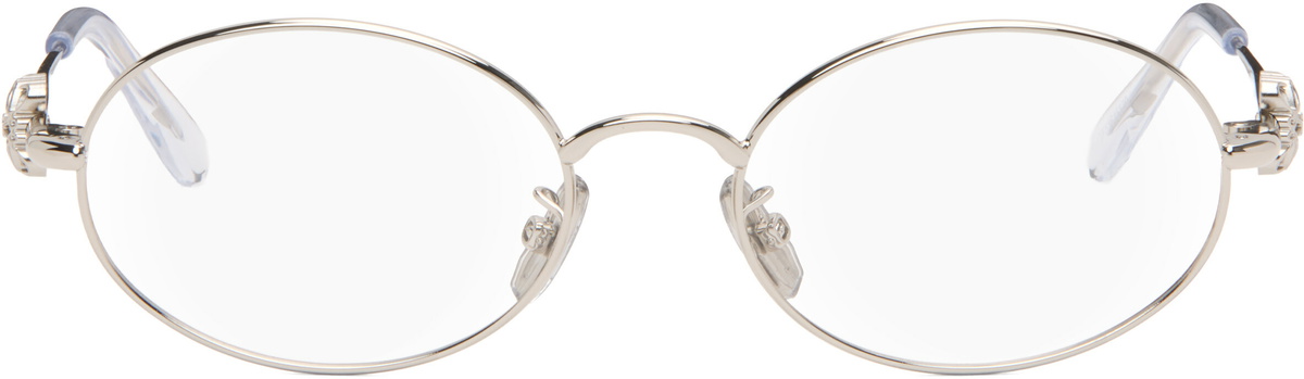 LOEWE Silver Anagram Optical Glasses