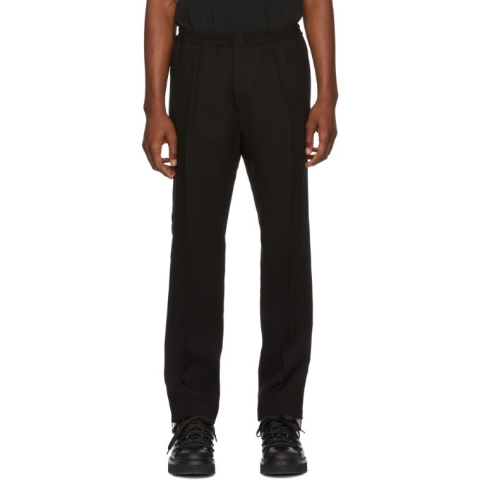 Photo: Dsquared2 Black Gym Fit Trousers