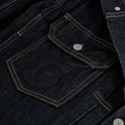 E by END. Levis Type II Trucker Jacket in Dark Rinse