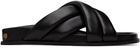 ANINE BING Black Lizzie Slides