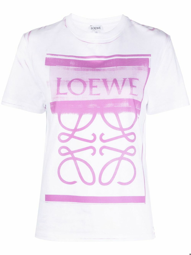 Photo: LOEWE - Anagram Print Cotton T-shirt