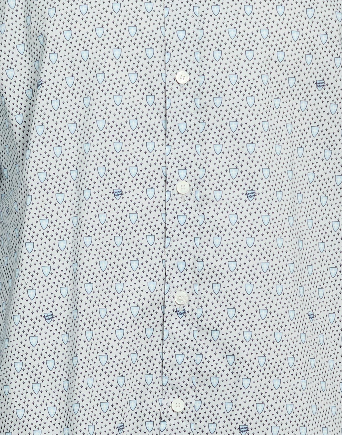 Maison Kitsuné Mens Shirt in Light grey