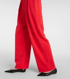 Staud Luisa pleated wide-leg pants