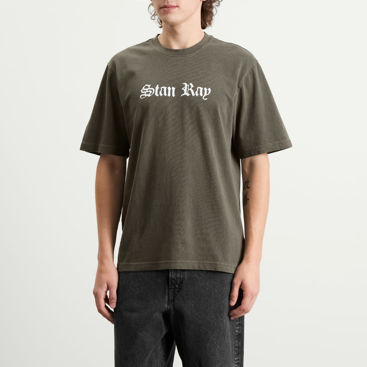 Stan Ray Men's Hardcore T-Shirt in Washed Black