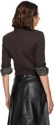 WILLY CHAVARRIA Brown Chavela Sweater