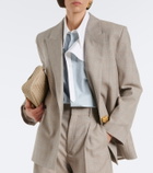 Bottega Veneta Checked double-breasted wool blazer