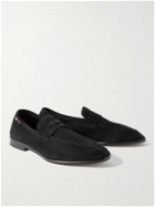 Paul Smith - Livino Shearling-Lined Suede Loafers - Black