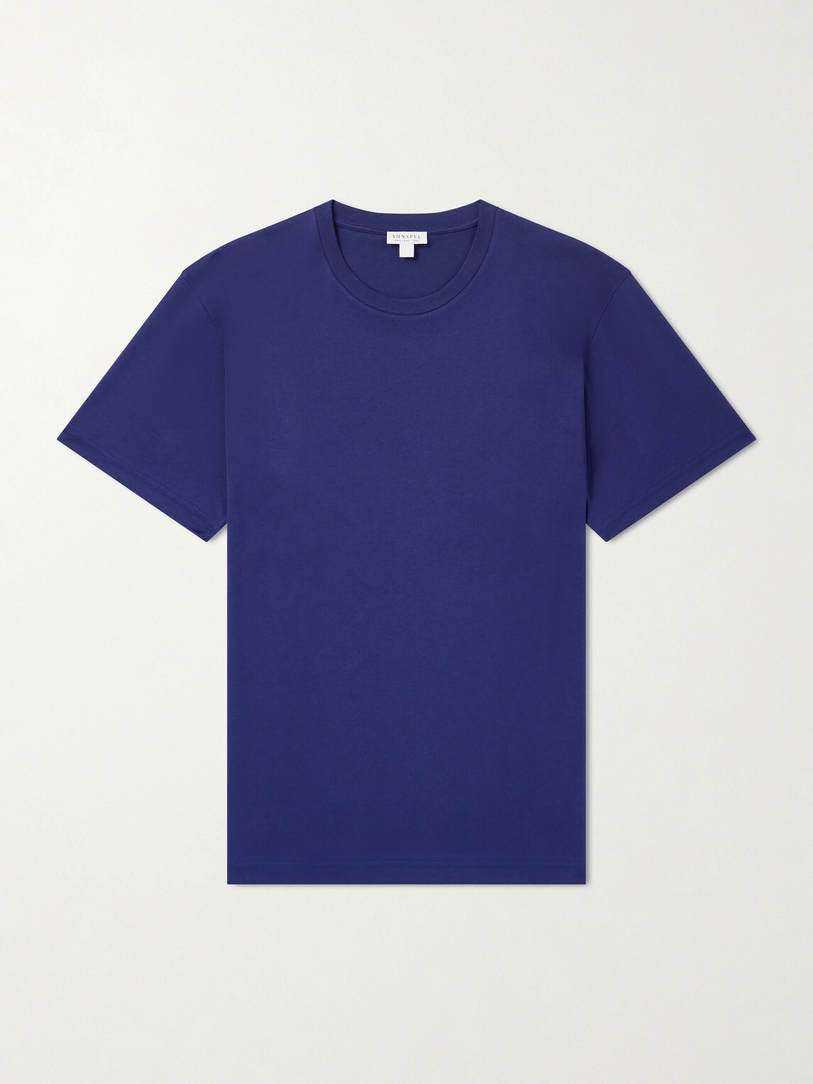 Sunspel - Riviera Cotton T-Shirt - Blue