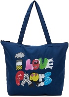 Carne Bollente Navy Camille Potte Edition 'Love From Paris!' Tote