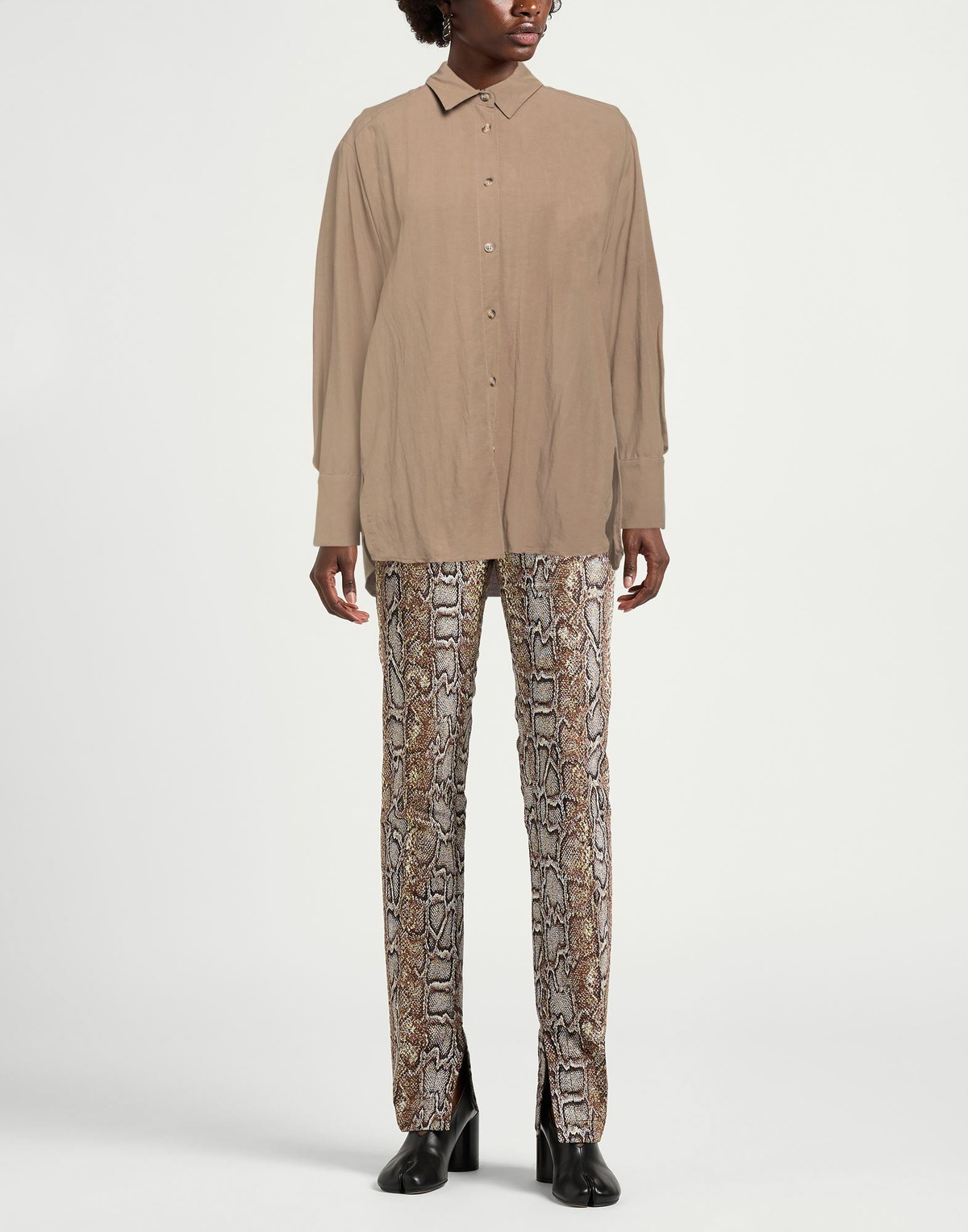 Berna Womens Shirt Khaki