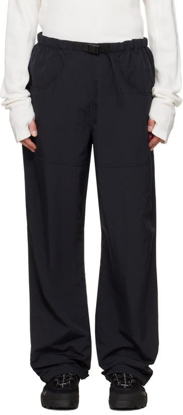 Photo: The North Face Black TNF Red Box Nylon Belted Trousers