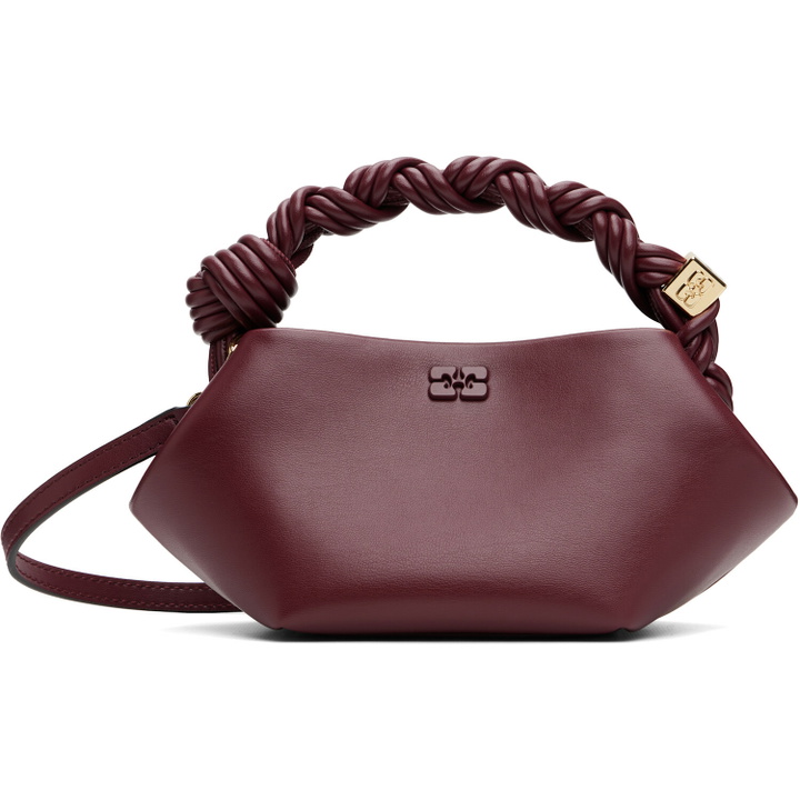 Photo: GANNI Burgundy Mini Bou Bag