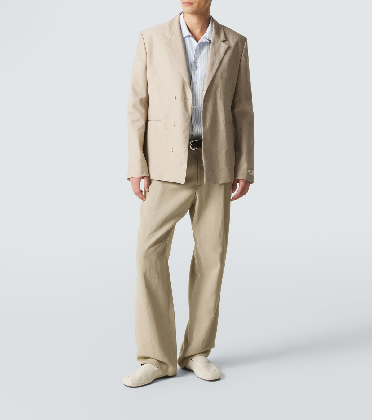 Jacquemus Melo linen-blend twill blazer
