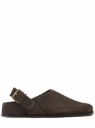 A.EMERY 20mm Louis Suede Clogs