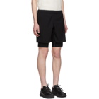 Satisfy Black Long Distance 10 Shorts