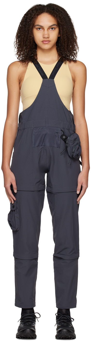 Outdoor Voices Black RecTrek Zip-Off Overalls Outdoor Voices