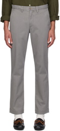Polo Ralph Lauren Gray Straight Fit Trousers